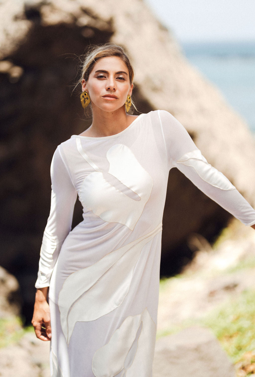 Vestido Anturio Manga Larga